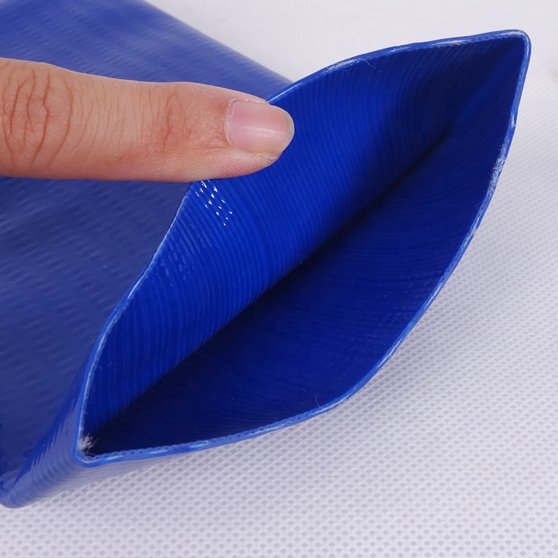 Manguera plana de descarga personalizada de PVC flexible de excelente calidad para fabricación en China